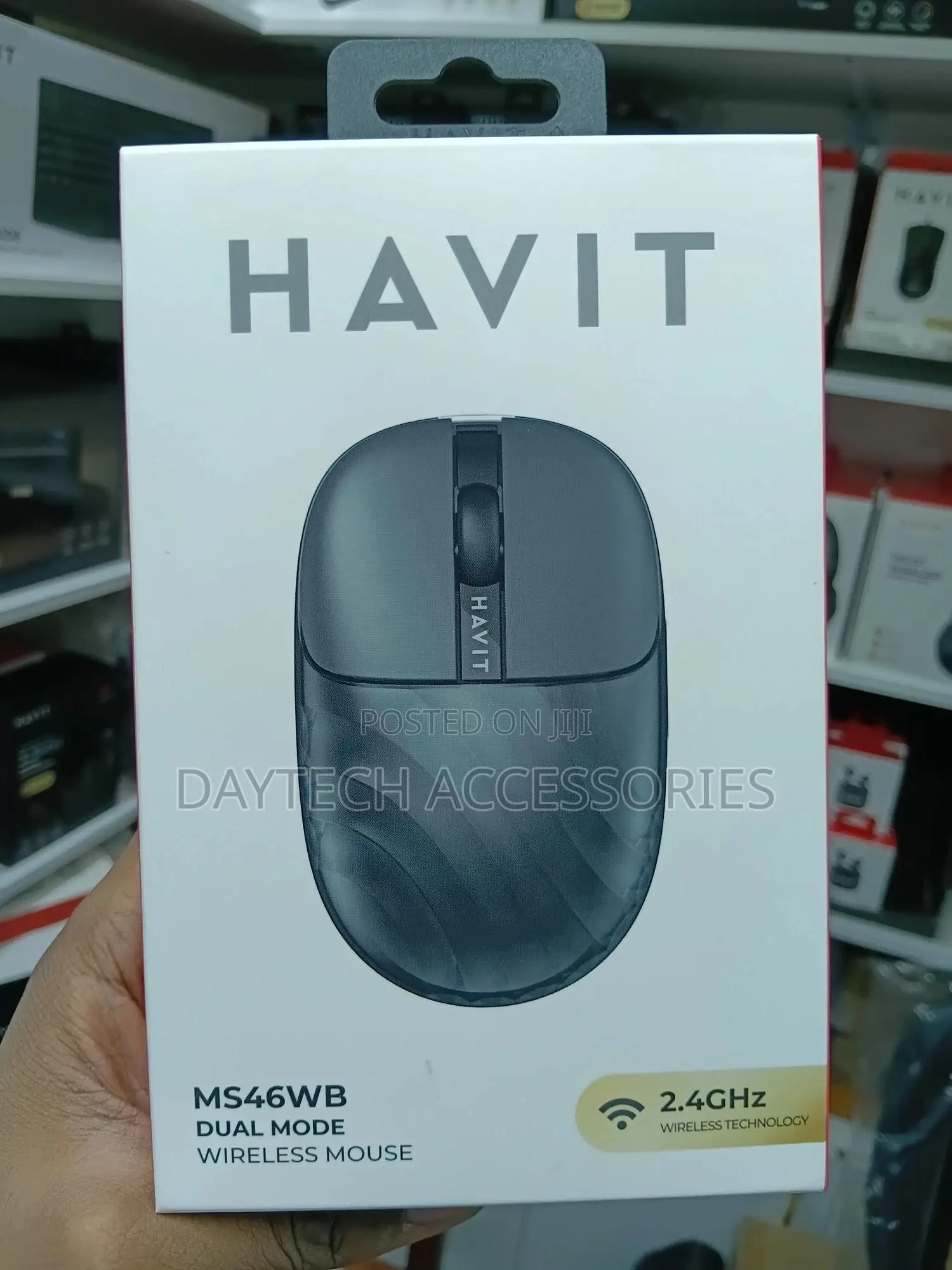 Havit Dual Mode Wireless Mouse 2.4ghz + Bluetooth 5.2