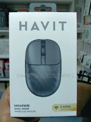 Havit Dual Mode Wireless Mouse 2.4ghz + Bluetooth 5.2