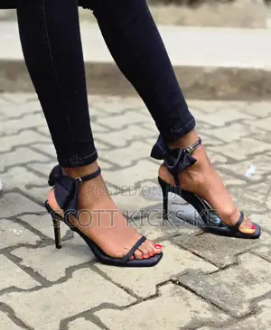 Elegant Bowtie Stilletto Heels