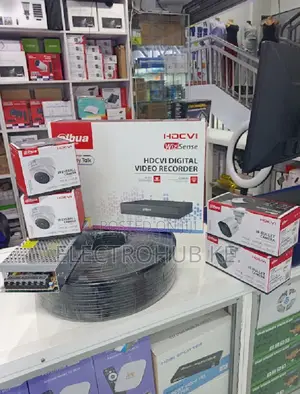 1080p Dahua Security Camera 4 Channel Complete Kit