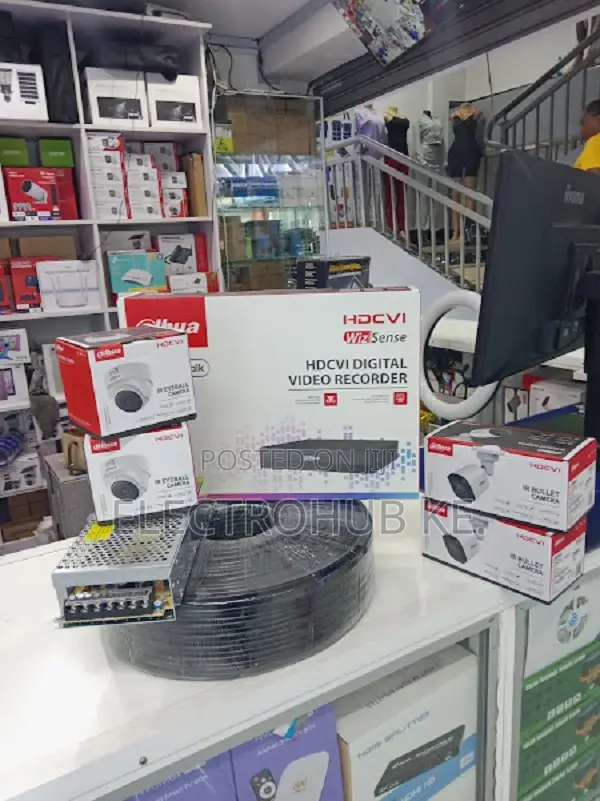 Dahua 4 Camera Cctv Kit 4ch