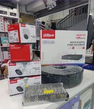Dahua 4 Channel Cctv Camera Full Package Kit Ir 2mp Available