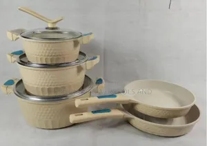 8 Piece Cookware/8pc Non Stick Cooking Pots