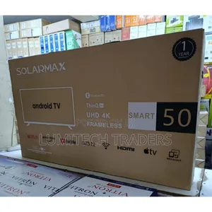 50" Solarmax Frameless Android Tv