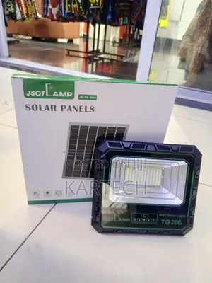 Jsot Lamp Tg-200w Solar Floodlight Ip67 With Solar Panel