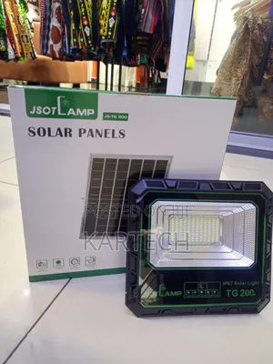 Jsot Lamp Tg-200 200w Solar Led Flood Light – Security Lamp