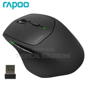 Rapoo Multi-Mode Wireless Mouse Mt550 Black