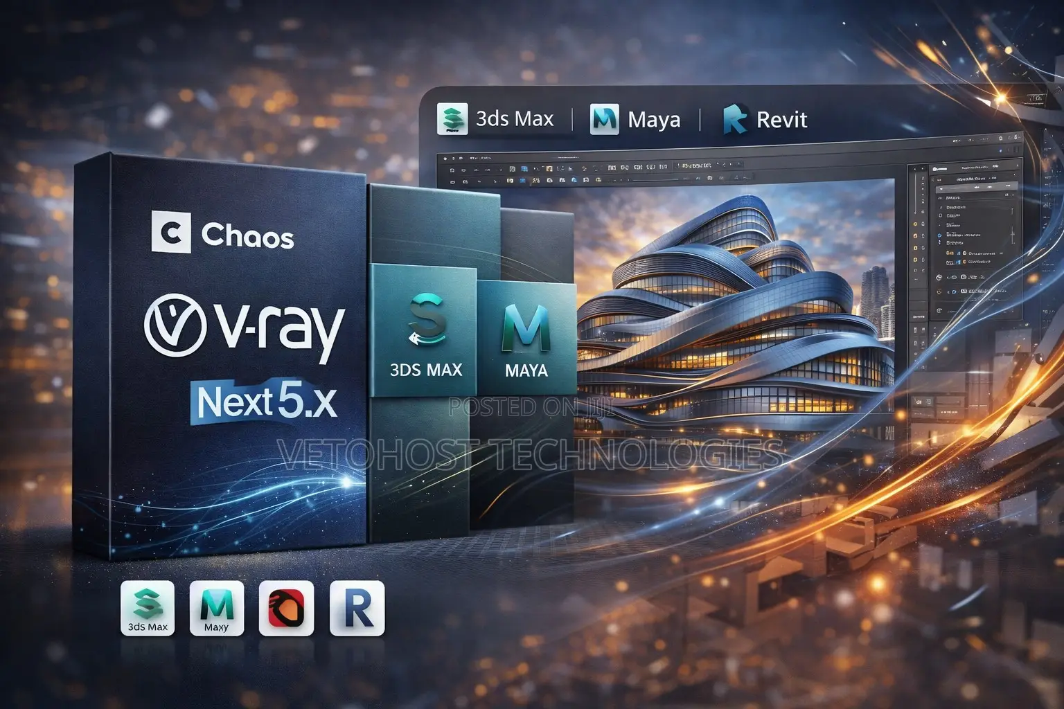 V-Ray Next 5.X for 3ds Max, Maya, Revit