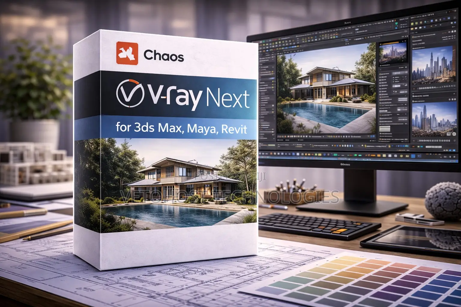 V-Ray Next 5.X for 3ds Max, Maya, Revit