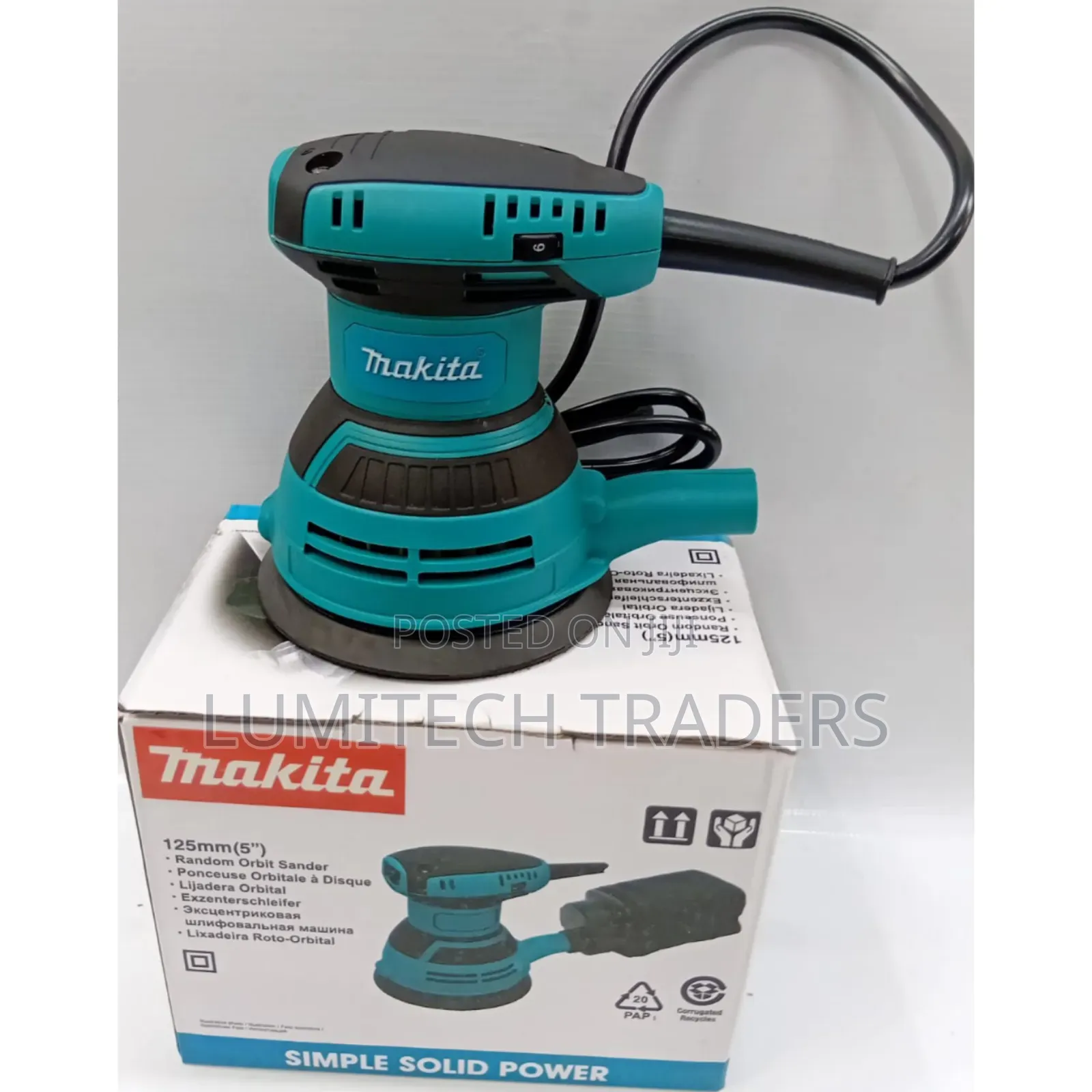 Makita 240w 5-Inch Orbital Sander