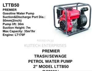2" Sewage/ Trash Water Pump/ Petrol Powered Sewage Pump