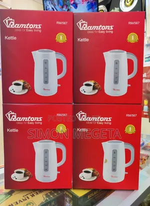 *Ramtons Stainless Steel Kettle 1.7l