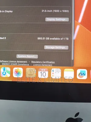 Desktop Computer Apple iMac 8GB Intel Core i5 HDD 1T