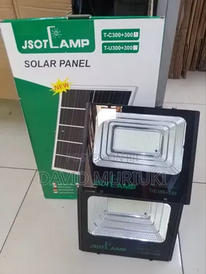 Heavy Duty 600w (300+300w) Solar Security Flood Light.