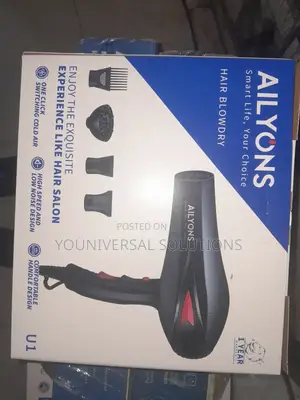 Ailyons Blowdry /Hairdryer With Accessories