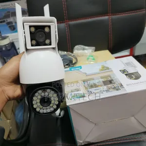 White V380 Wifi Smart Net Camera With Dual Lens