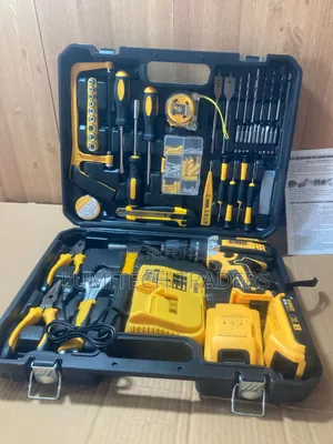 Cordless Dewalt 48 Volts Drill Set