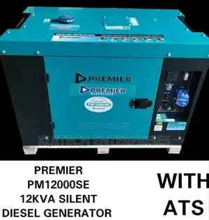 12kva Diesel Silent Generator/ Diesel Silent Generator Premier