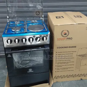 Smartpro 50×55 3g+1e Standing Cooker With Electric Oven