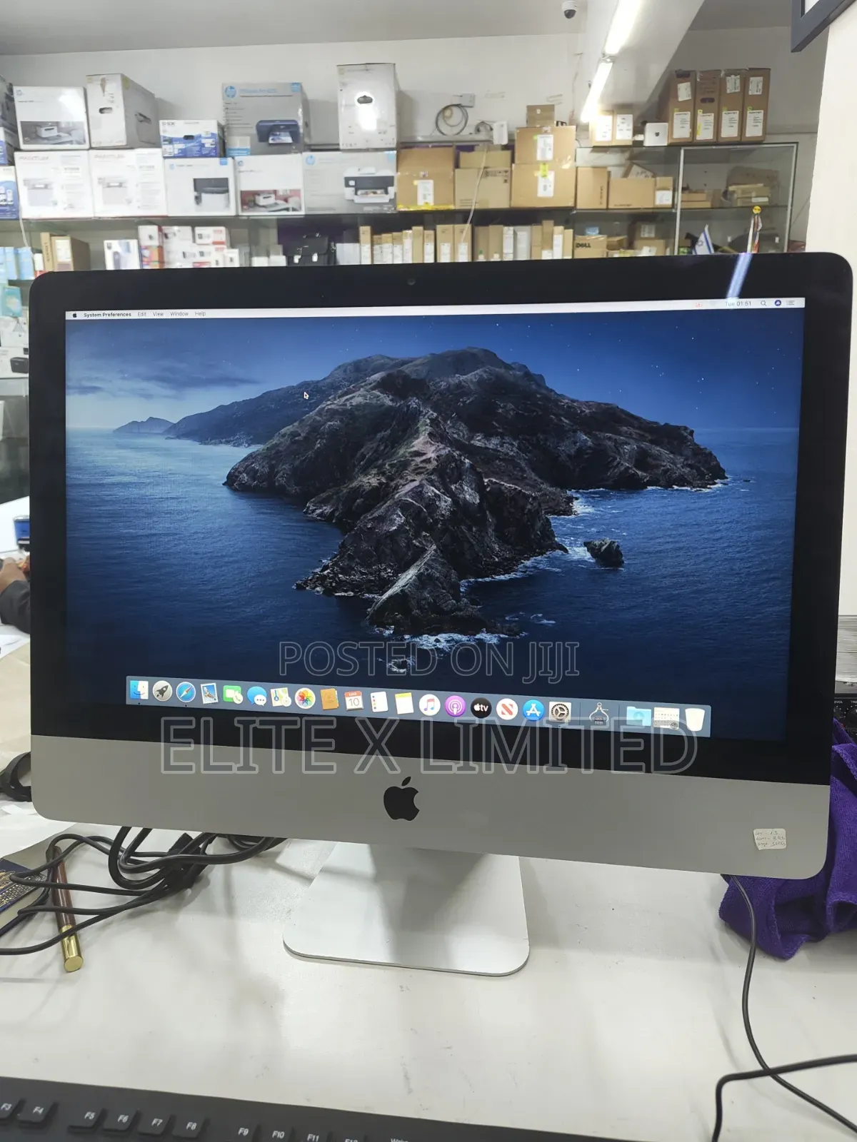Desktop Computer Apple iMac 8GB Intel Core i3 HDD 500GB