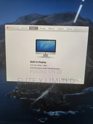 Desktop Computer Apple iMac 8GB Intel Core i3 HDD 500GB