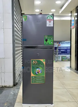 Syinix 137litres Double Door Fridge