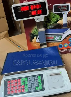 New 50kg Electric Weighing Scale With Receipt Printer/50kg E.Scale