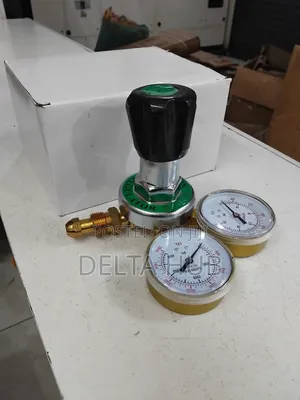 Dual Meter Nitrogen Gas Pressure Regulator Valve