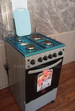 Eurochef Free Standing 3 +1e Gas Cooker/Standing Cooker