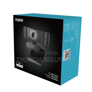 Rapoo C200 - 720p Hd Webcam Super Wide Angle With Microphone
