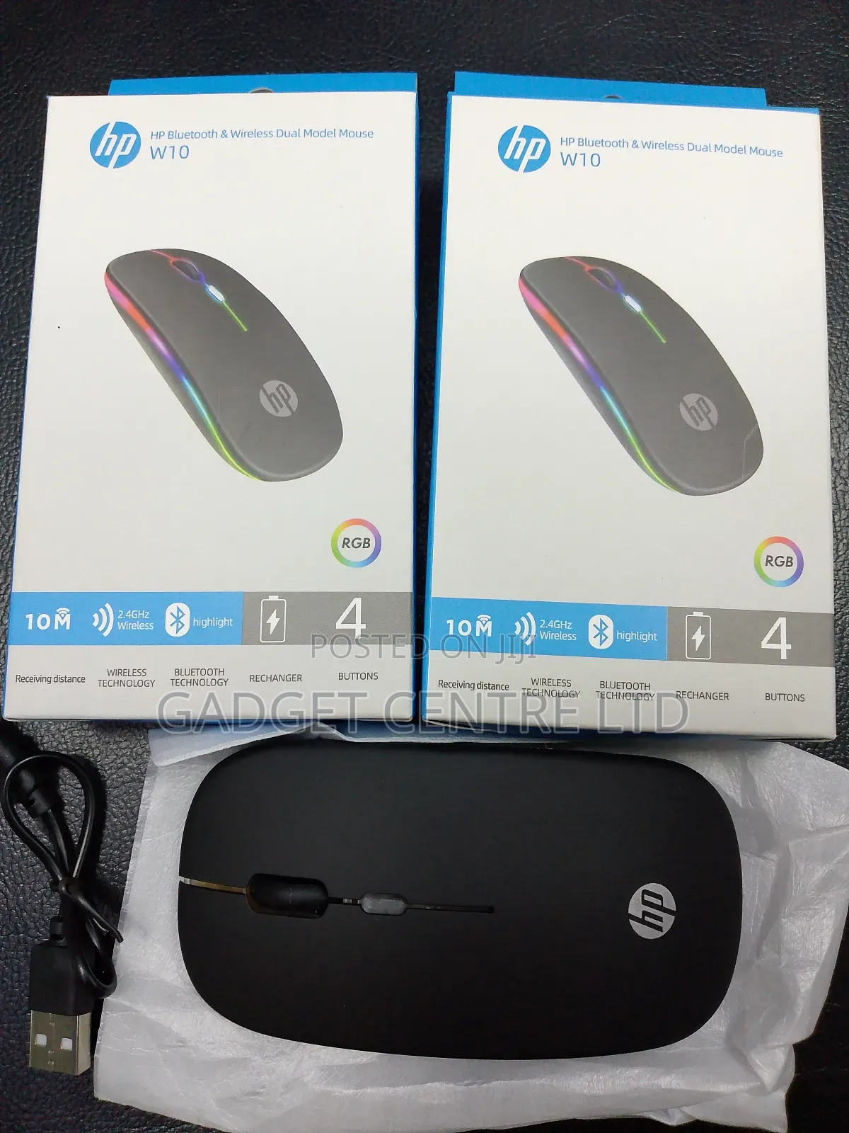 Hp Bluetooth and Wireless Dual Model Rechargeable Mouse Original