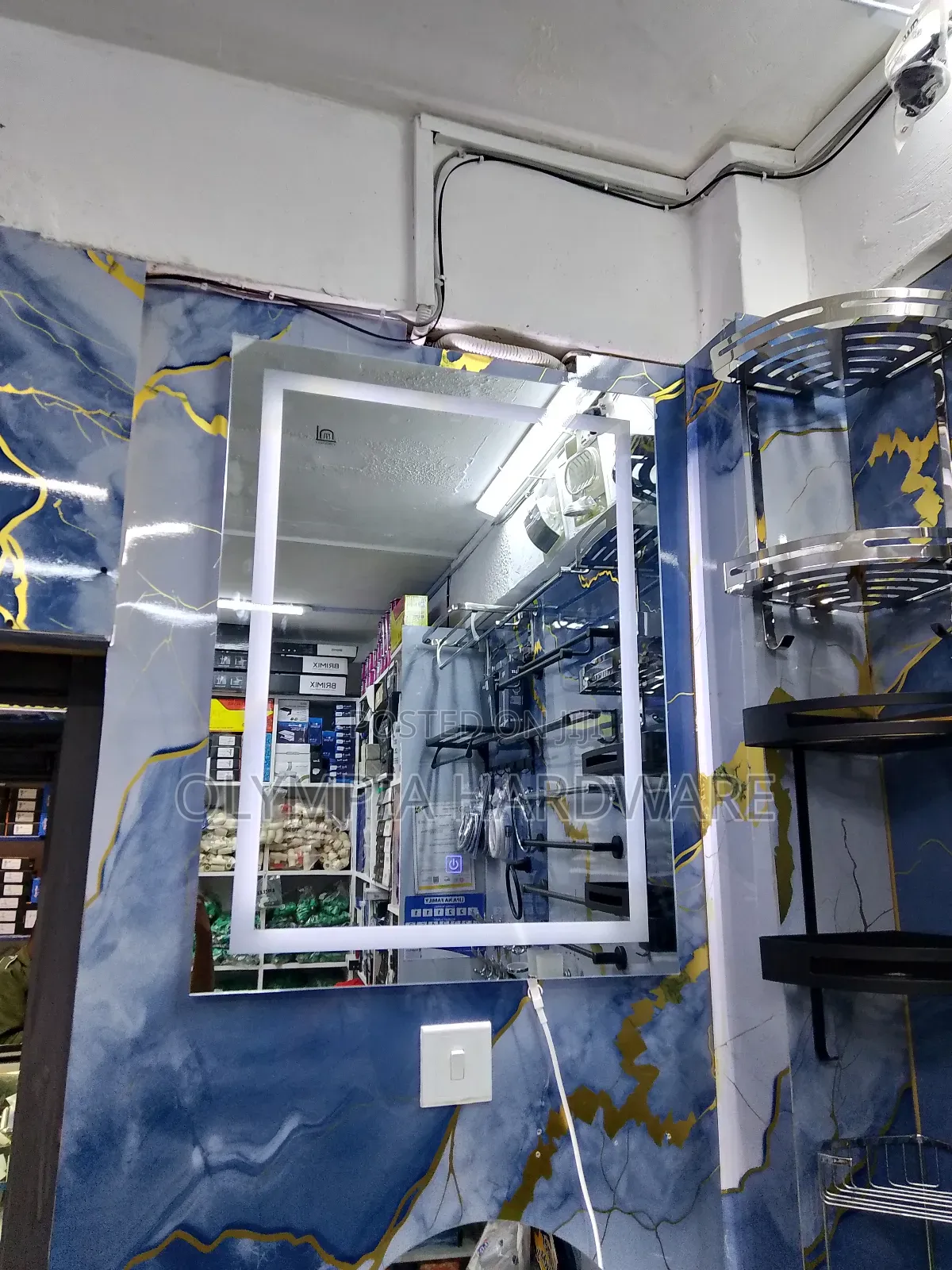 Rectangular Led Mirror 80x60cm