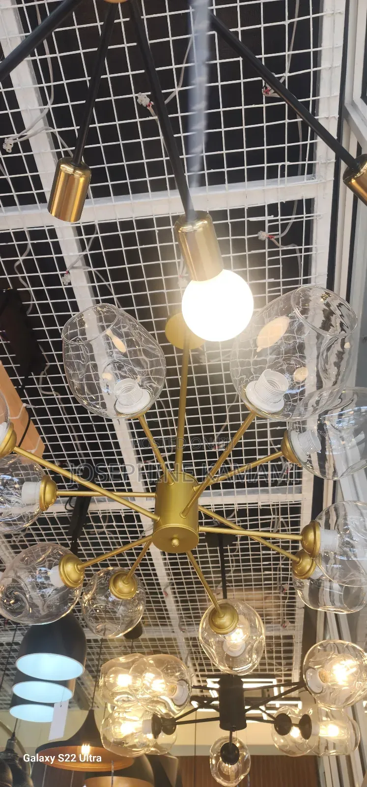 Chandelier Glass E27