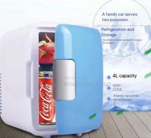 Ac/Dc Car Fridge 4l Capacity/Portable Refrigerator Hot*Cold