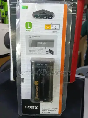Sony Np F970 Info-Lithium Camera Battery Pack