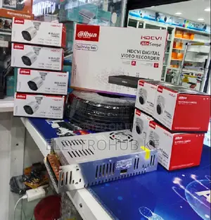 8 Channel Dahua Cctv Camera Complete Kit 8 Cameras Full Hd