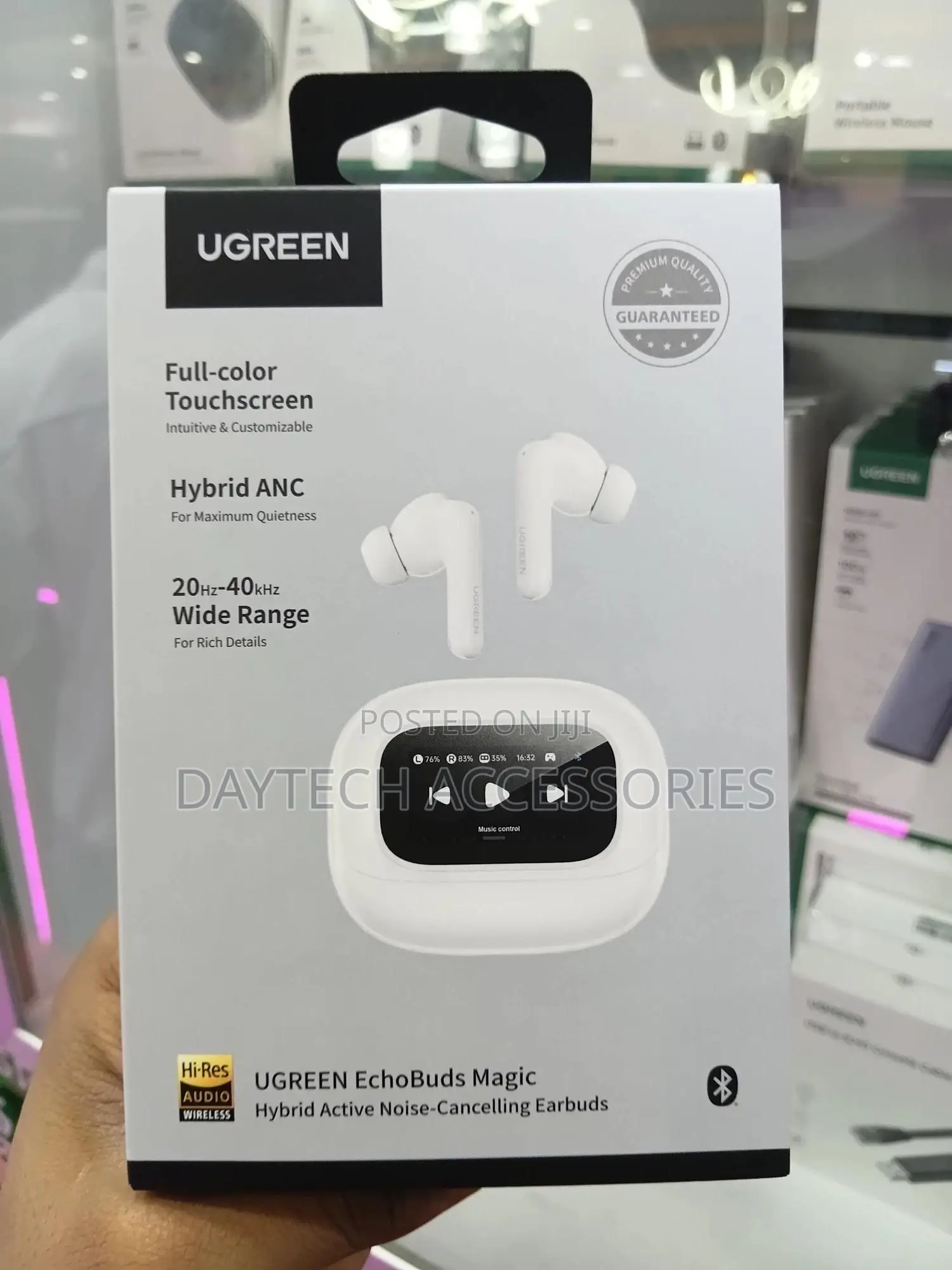 The Ugreen Echobuds Magic Wireless Earbuds.