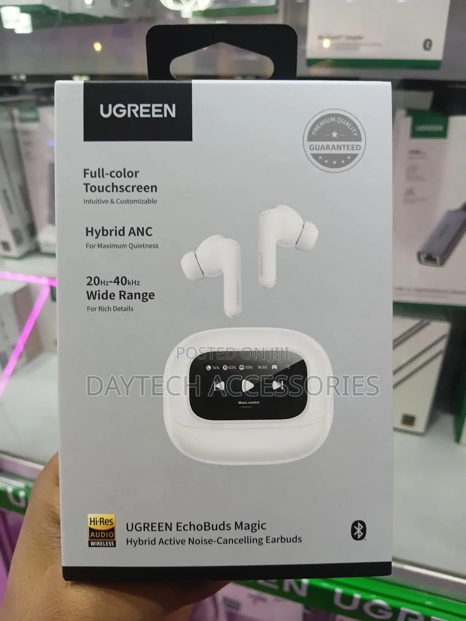 The Ugreen Echobuds Magic Wireless Earbuds.