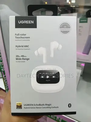 Ugreen Echobuds Magic Anc Bluetooth Wireless Earphones - White