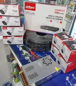 H.265 2mp 8 Channel Dahua Cctv Camera Full Kit Set Up