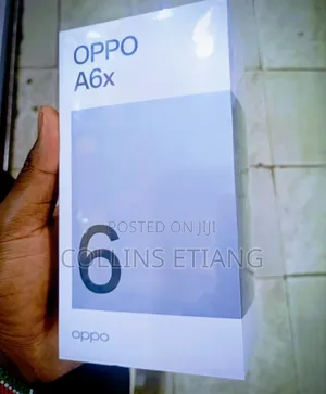 New Oppo A6x 128 GB Gray
