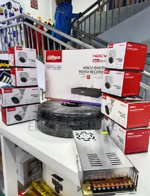 Dahua Full Set Of 8 Camera Cctv Ir 2mp 8 Channel Package