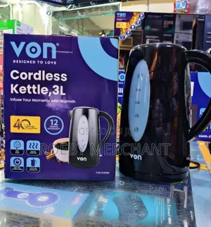 Von 3litres Cordless Kettle/Electric Kettle