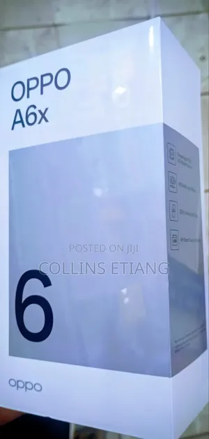 New Oppo A6x 256 GB Blue