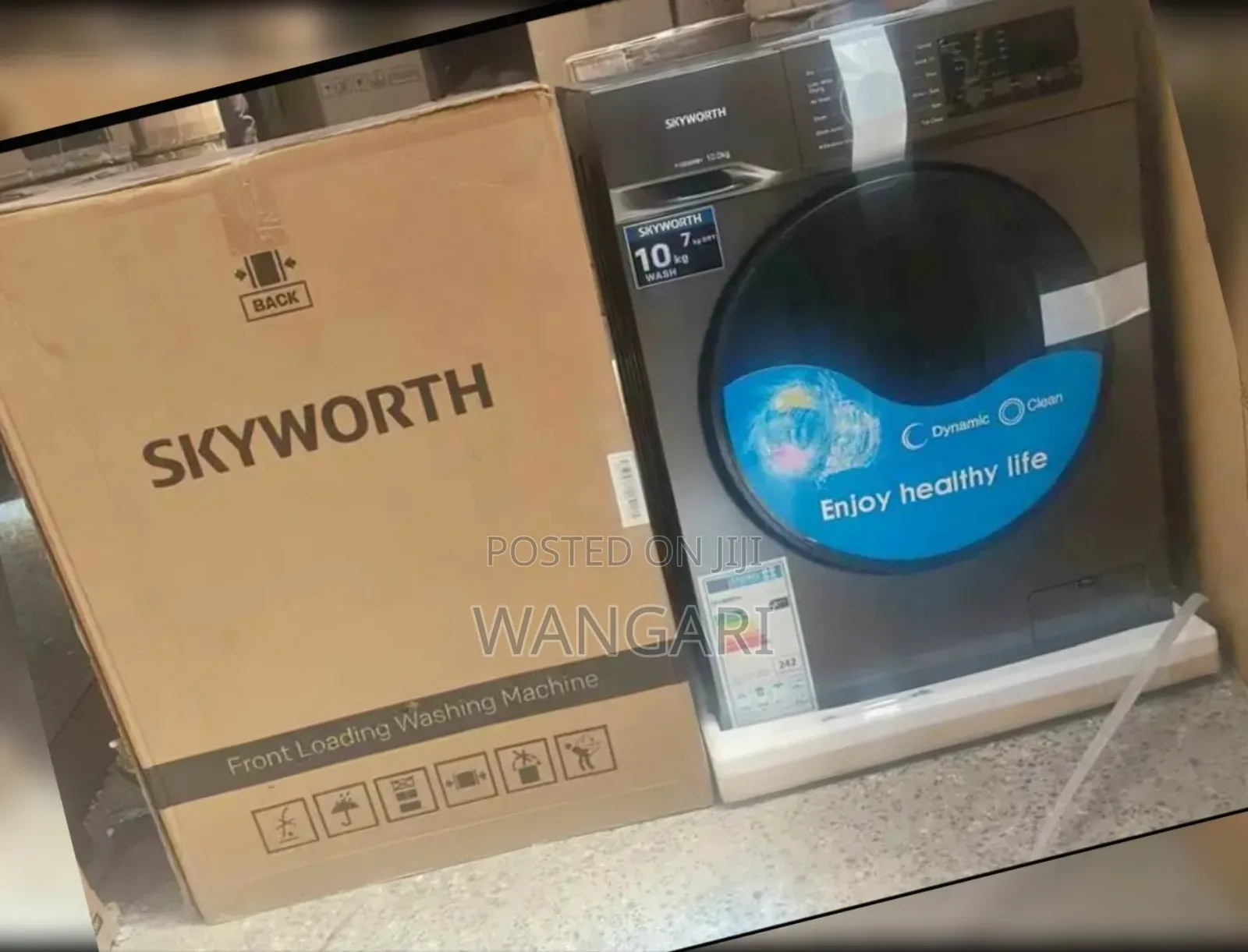 Skyworth Washing Machine, 10kgs We Also Do Delivery
