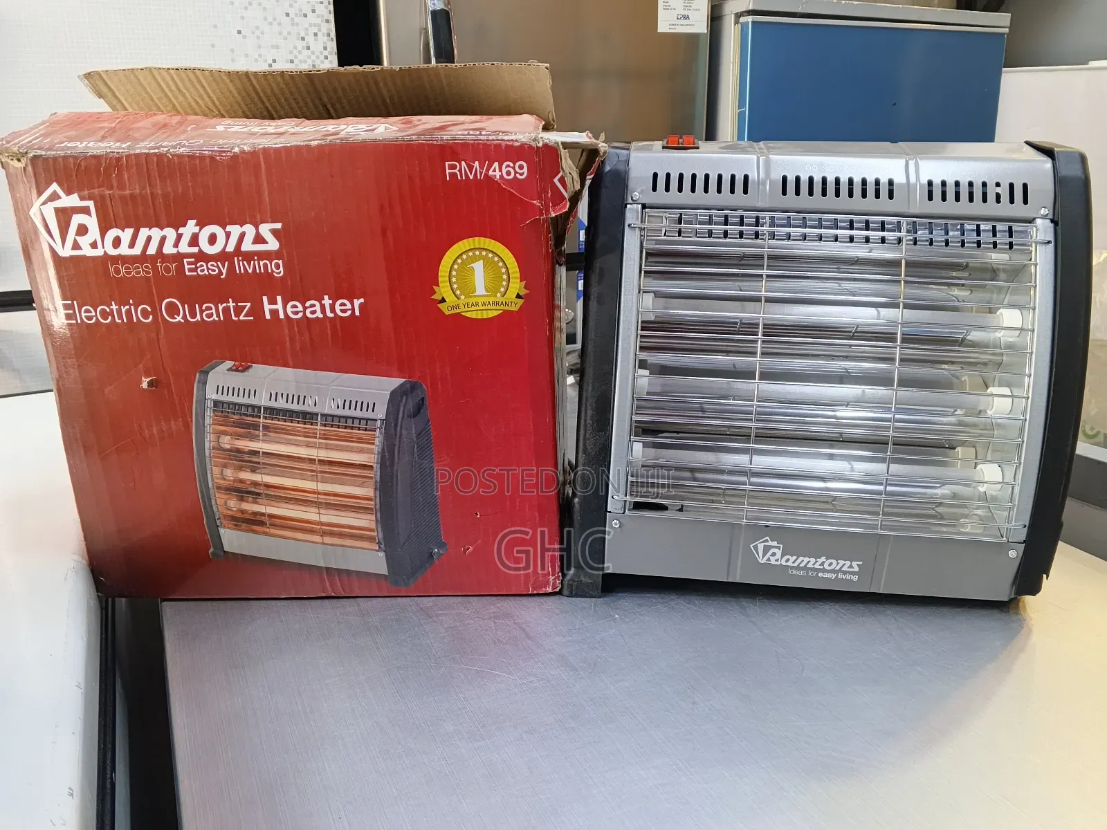 Ramtons Electric (Quartz) Heater