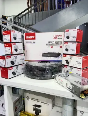 Dahua Ir 2mp Surveillance 8 Channel 8 Cameras Kits Full Set