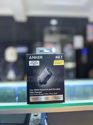 Anker Prime Charger (100w, 3 Ports, Gan)
