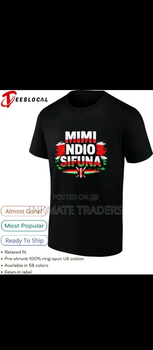 Mimi Ndio Sifuna Branded T-Shirts Available