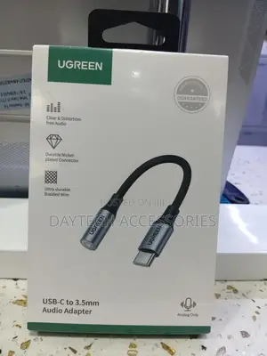 This Is a Ugreen Usb-C to 3.5mm Audio Adapter.
